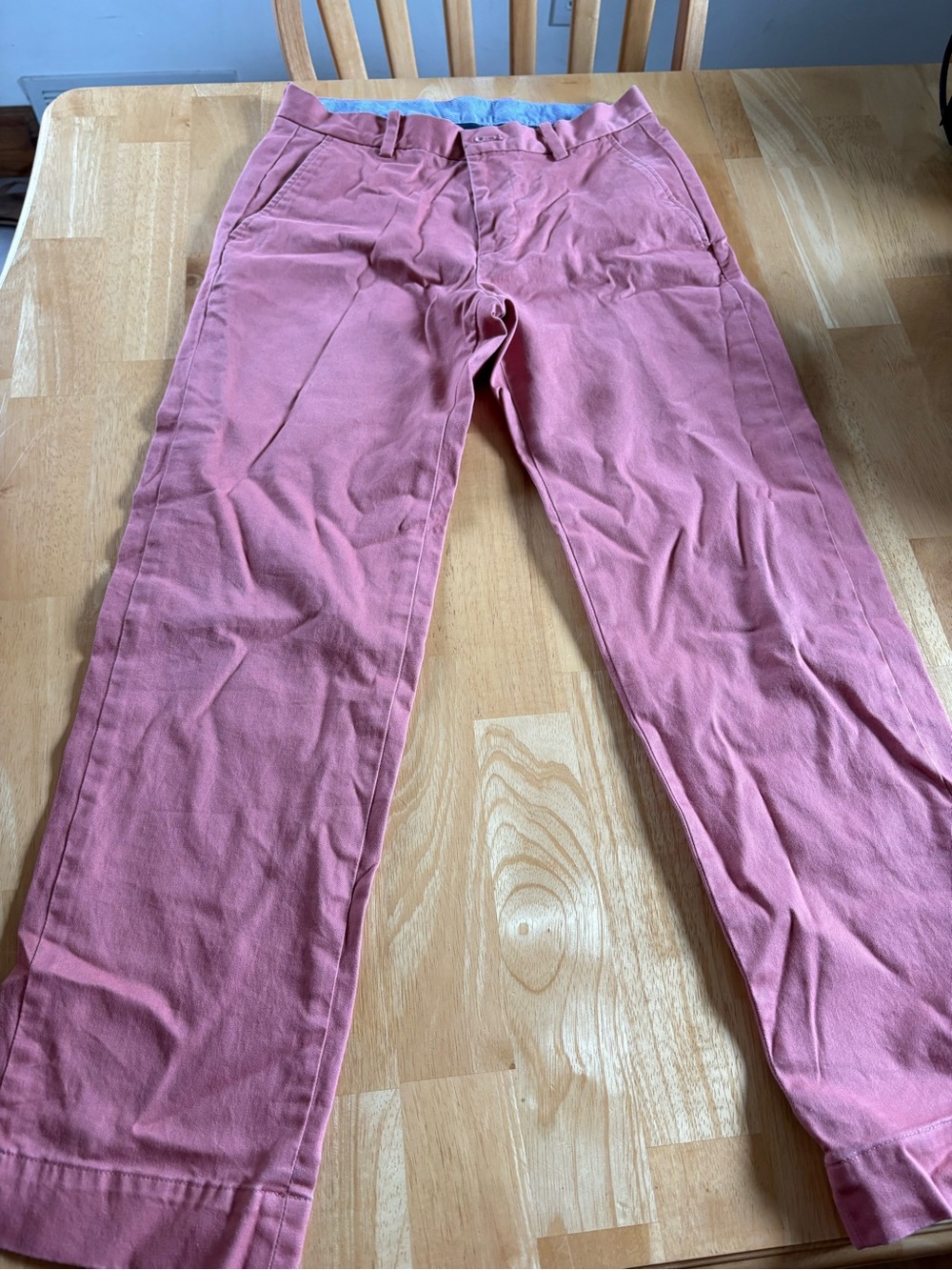 Brooks Brothers Clark fit, Salmon colored chino pants, size 30/30